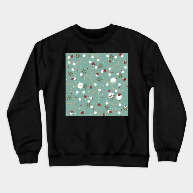 Berries Crewneck Sweatshirt by KristinaStellar 